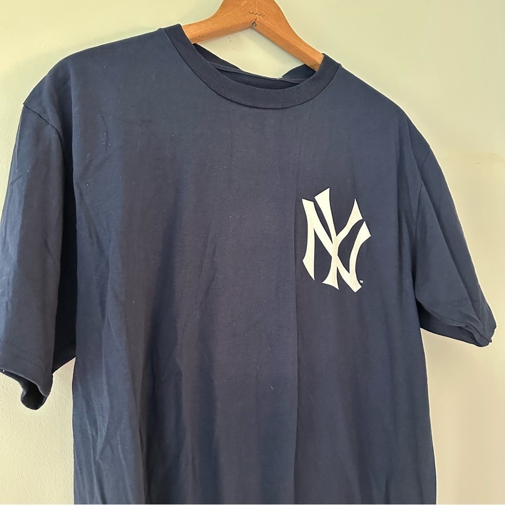 NY Yankees Babe Ruth Jersey Tee Majestic Cooperstown Limited Release Sz Large - Picture 2 of 8